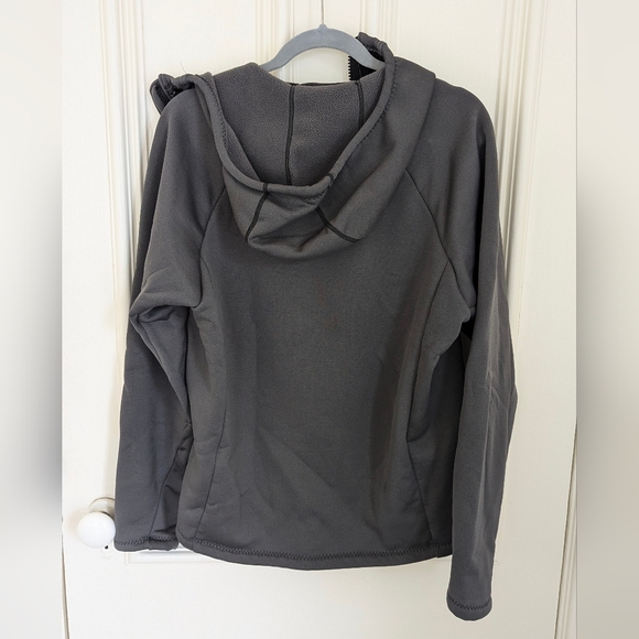 Men's Melanzana Grey Hard Face Hoodie Size Medium - Picture 2 of 5